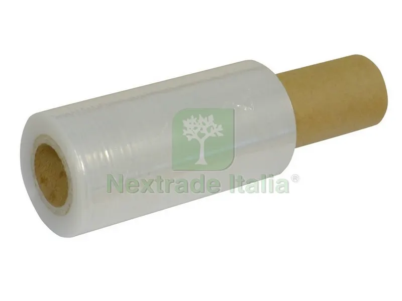 12RT FILM ESTENSIBILE MANUALE TRASPARENTE cm. 10x150 mt. con manicotto — Teli e film di protezione — rif. FERX.VIT49262 12RT FILM ESTENSIBILE MANUALE TRASPARENTE cm. 10x150 mt. con manicotto — Teli e film di protezione — rif. FERX.VIT49262