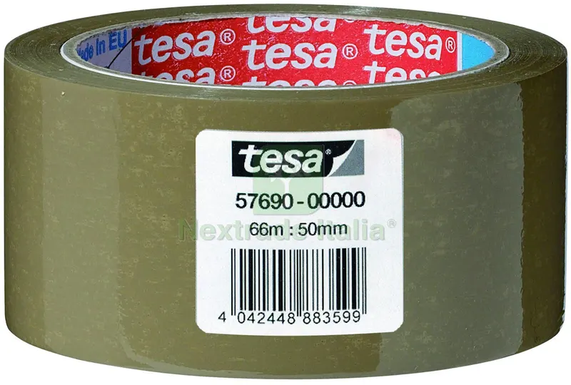36RT NASTRO DA IMBALLO SILENZIOSO mm. 50x66 mt. col. Trasparente — Misurazione e taglio manuale — rif. FERX.VIT59552