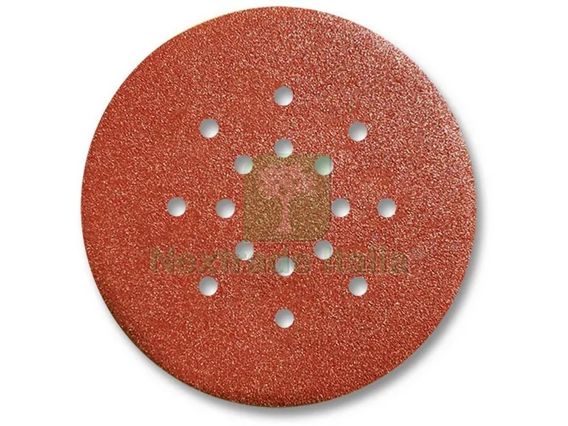 25PZ DISCO ABRASIVO AUTOAGGRAPPANTE LEVIGATRICI MURO I mm 225 16 fori grana 80 — Punte, frese e dischi — rif. FERX.VIT52627 25PZ DISCO ABRASIVO AUTOAGGRAPPANTE LEVIGATRICI MURO I mm 225 16 fori grana 80 — Punte, frese e dischi — rif. FERX.VIT52627