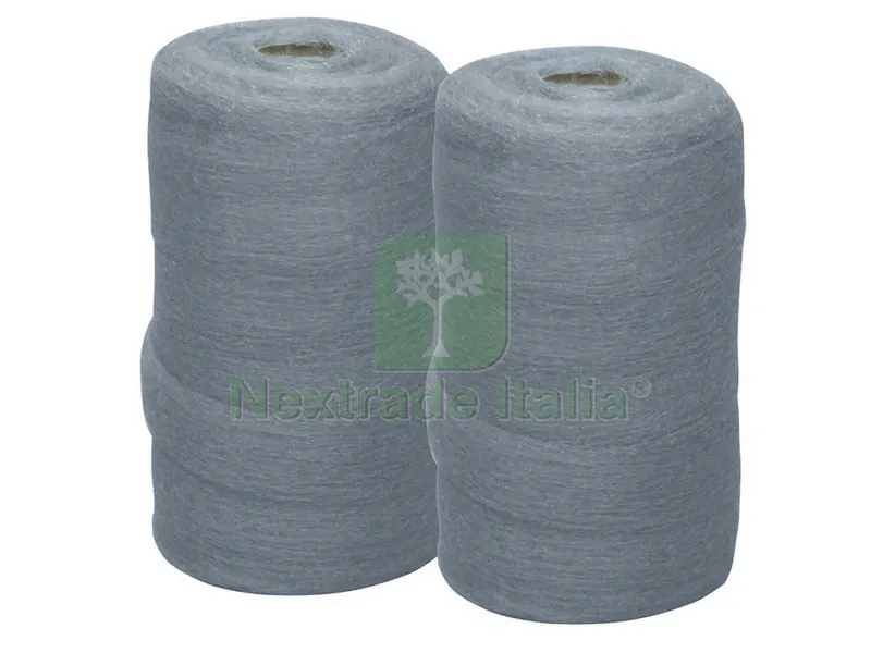 10KG LANA ACCIAIO AMERICANA CF (2x5 kg.) grana Fine KG 10 — Punte, frese e dischi — rif. FERX.VIT13589 10KG LANA ACCIAIO AMERICANA CF (2x5 kg.) grana Fine KG 10 — Punte, frese e dischi — rif. FERX.VIT13589