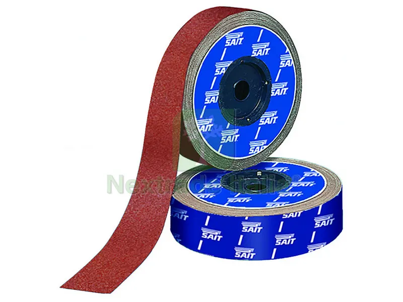 Sait TELA ABRASIVA RI-SAITEX DA-F mm. 120x50 mt. grana 40 — Punte, frese e dischi — rif. FERX.VIT60125