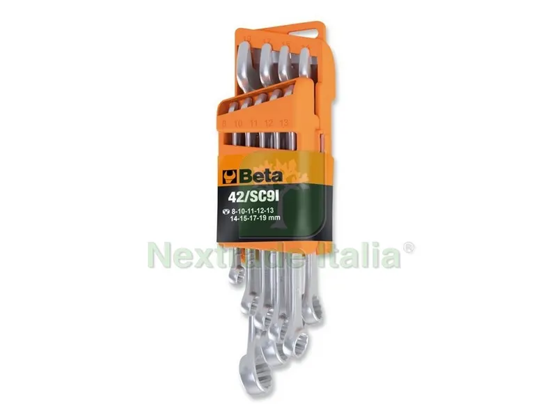 Serie Chiavi Combinate 9 PZ. Art. 42 N/SC9I mm. 8¸19 — Chiavi grezze e duplicati — rif. FERX.VIT51019 Serie Chiavi Combinate 9 PZ. Art. 42 N/SC9I mm. 8¸19 — Chiavi grezze e duplicati — rif. FERX.VIT51019