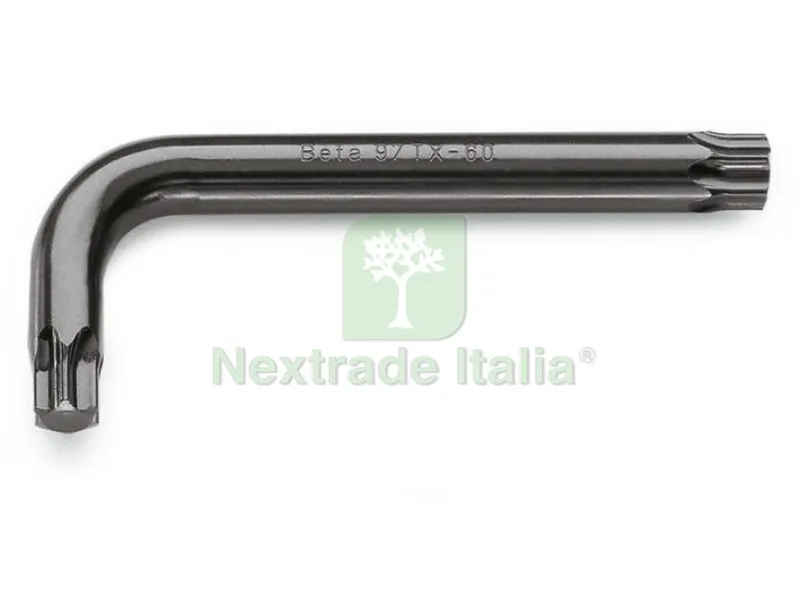 5PZ Chiave Maschio Piegata Profilo Torx Art. 97TX T10 — Chiavi grezze e duplicati — rif. FERX.VIT50817 5PZ Chiave Maschio Piegata Profilo Torx Art. 97TX T10 — Chiavi grezze e duplicati — rif. FERX.VIT50817