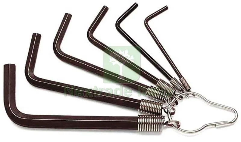 3PZ SERIE CHIAVI MASCHIO ESAGONALI 6 PZ. Art. 96N/ST6 mm. 2,5¸8 — Punte, frese e dischi — rif. FERX.VIT409 3PZ SERIE CHIAVI MASCHIO ESAGONALI 6 PZ. Art. 96N/ST6 mm. 2,5¸8 — Punte, frese e dischi — rif. FERX.VIT409
