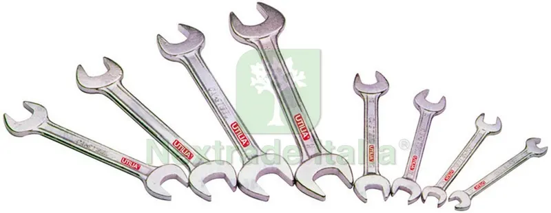 SERIE CHIAVI A FORCHETTA DOPPIE 8 PZ. — Tubi e raccordi — rif. FERX.VIT7984 SERIE CHIAVI A FORCHETTA DOPPIE 8 PZ. — Tubi e raccordi — rif. FERX.VIT7984