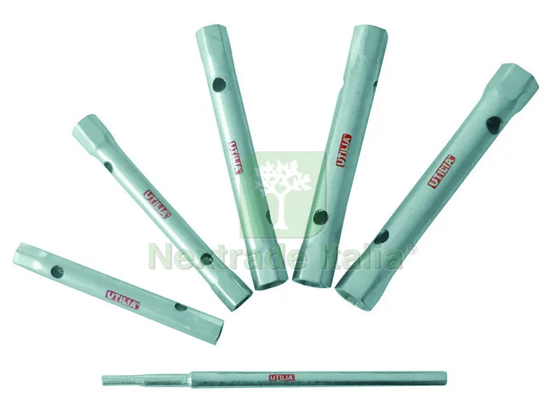 3PZ SERIE CHIAVI A TUBO DOPPIE 5 PZ. — Tubi e raccordi — rif. FERX.VIT28174 3PZ SERIE CHIAVI A TUBO DOPPIE 5 PZ. — Tubi e raccordi — rif. FERX.VIT28174