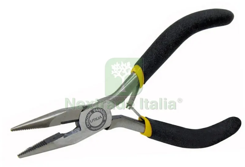 6PZ Pinza a Becchi 1/2 Tondi Diritti Professionale mm. 120 — Pinze e tronchesi — rif. FERX.VIT30063 6PZ Pinza a Becchi 1/2 Tondi Diritti Professionale mm. 120 — Pinze e tronchesi — rif. FERX.VIT30063