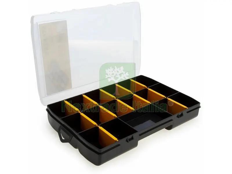 CASSETTA PORTAMINUTERIA BASIC 17 SCOMPARTI cm. 27x19x5 h — Casalinghi e organizzazione — rif. FERX.VIT45111 CASSETTA PORTAMINUTERIA BASIC 17 SCOMPARTI cm. 27x19x5 h — Casalinghi e organizzazione — rif. FERX.VIT45111