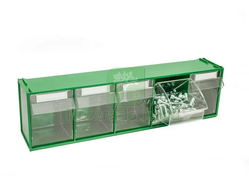Cassettiera Componibile FOX 103 Verde 5 cassetti mm. 600x135x164 h — Arredo — rif. FERX.VIT23959 Cassettiera Componibile FOX 103 Verde 5 cassetti mm. 600x135x164 h — Arredo — rif. FERX.VIT23959