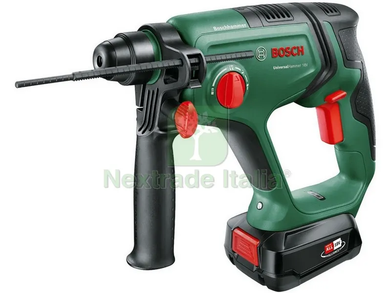 MARTELLO TASSELLATORE UNIVERSAL HAMMER 18V 2 batterie 2,5 Ah — Trapani e avvitatori — rif. FERX.VIT54557
