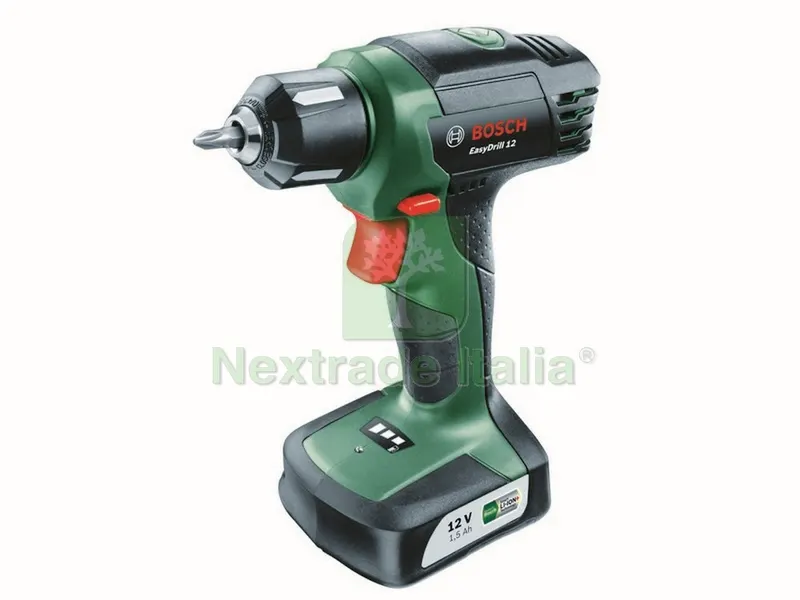TRAPANO AVVITATORE A BATTERIA EASYDRILL12 12V 1,5 Ah — Trapani e avvitatori — rif. FERX.VIT50401 TRAPANO AVVITATORE A BATTERIA EASYDRILL12 12V 1,5 Ah — Trapani e avvitatori — rif. FERX.VIT50401