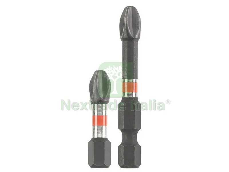 5PZ BIT DI AVVITAMENTO 'IMPAKTOR' PH 2 X 50 MM. — Tubi e raccordi — rif. FERX.VIT45823
