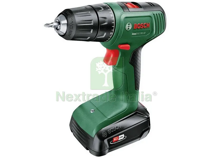 Trapano Avvitatore a Batteria Easydrill 18V-40 2,0 Ah — Trapani e avvitatori — rif. FERX.VIT51287 Trapano Avvitatore a Batteria Easydrill 18V-40 2,0 Ah — Trapani e avvitatori — rif. FERX.VIT51287