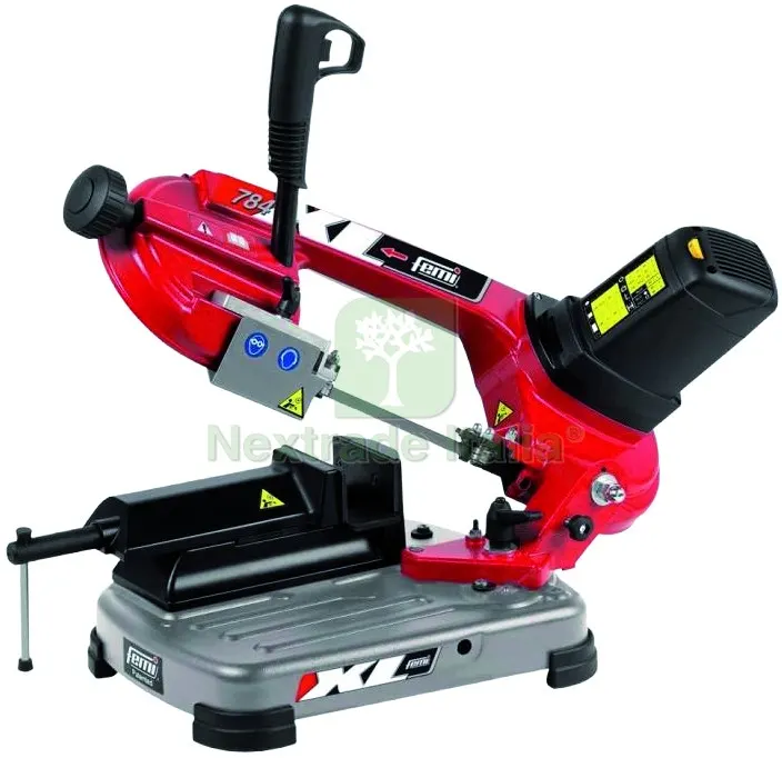 Femi SEGATRICE A NASTRO ''784 XL'' 1.200 W con lama 1440x13x0,65 mm — Smerigliatrici e seghe — rif. FERX.VIT60243 Femi SEGATRICE A NASTRO ''784 XL'' 1.200 W con lama 1440x13x0,65 mm — Smerigliatrici e seghe — rif. FERX.VIT60243