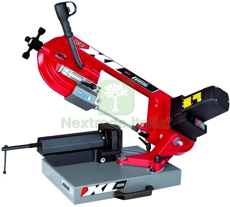 Femi SEGATRICE A NASTRO ''785 XL'' 1.600 W con lama 1735x13x0,9 mm — Smerigliatrici e seghe — rif. FERX.VIT60242 Femi SEGATRICE A NASTRO ''785 XL'' 1.600 W con lama 1735x13x0,9 mm — Smerigliatrici e seghe — rif. FERX.VIT60242