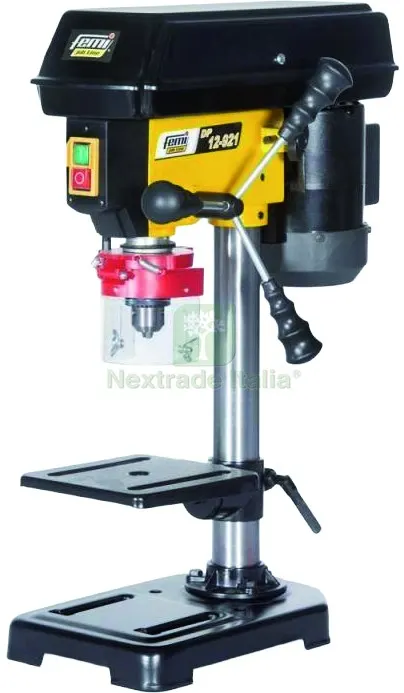 Femi TRAPANO A COLONNA DA BANCO ''DP 12-921'' 550 W — Trapani e avvitatori — rif. FERX.VIT60255 Femi TRAPANO A COLONNA DA BANCO ''DP 12-921'' 550 W — Trapani e avvitatori — rif. FERX.VIT60255