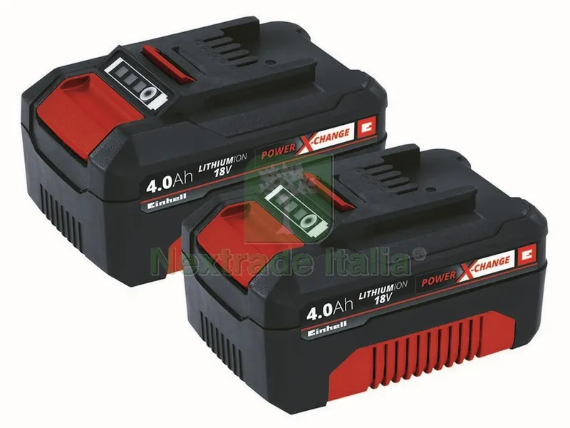 BATTERIA POWER X CHANGE 18V 4,0 AH blister 2 pezzi — Pile e batterie — rif. FERX.VIT48642 BATTERIA POWER X CHANGE 18V 4,0 AH blister 2 pezzi — Pile e batterie — rif. FERX.VIT48642