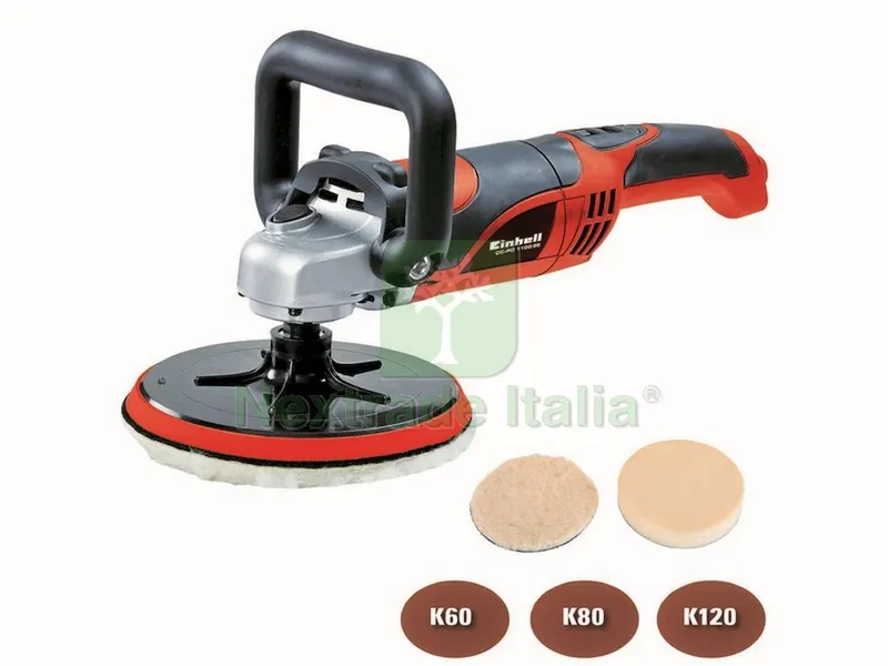 Lucidatrice/Levigatrice per Auto CC-PO 1100/2 e 1.100 W — Smerigliatrici e seghe — rif. FERX.VIT41429 Lucidatrice/Levigatrice per Auto CC-PO 1100/2 e 1.100 W — Smerigliatrici e seghe — rif. FERX.VIT41429