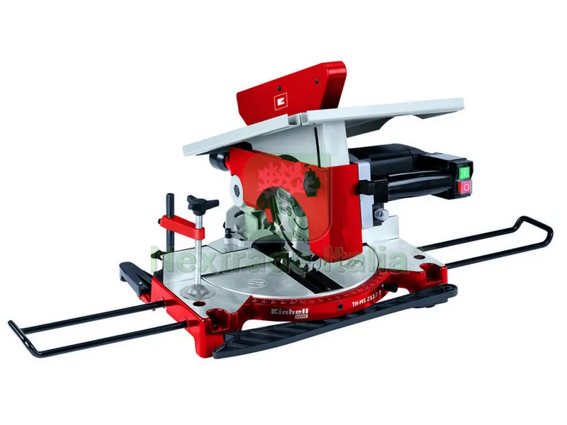 Einhell Troncatrice con Piano Superiore TC-MS 2112 T 1.200 W — Smerigliatrici e seghe — rif. FERX.VIT38823 Einhell Troncatrice con Piano Superiore TC-MS 2112 T 1.200 W — Smerigliatrici e seghe — rif. FERX.VIT38823