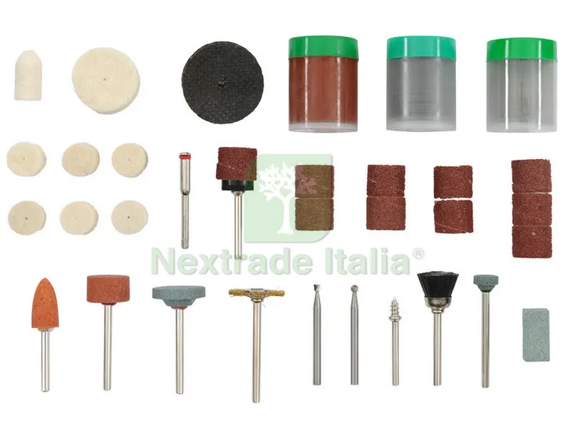 MINISET ACCESSORI PER TRAPANO 105 PEZZI — Trapani e avvitatori — rif. FERX.VIT38668 MINISET ACCESSORI PER TRAPANO 105 PEZZI — Trapani e avvitatori — rif. FERX.VIT38668