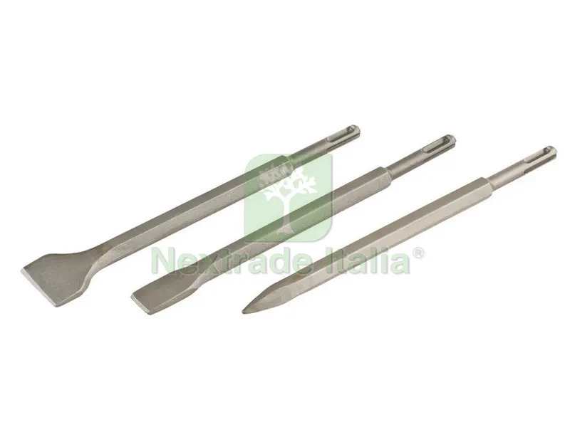 Set Scalpelli 3 Pezzi — Utensili da muratore — rif. FERX.VIT38844 Set Scalpelli 3 Pezzi — Utensili da muratore — rif. FERX.VIT38844