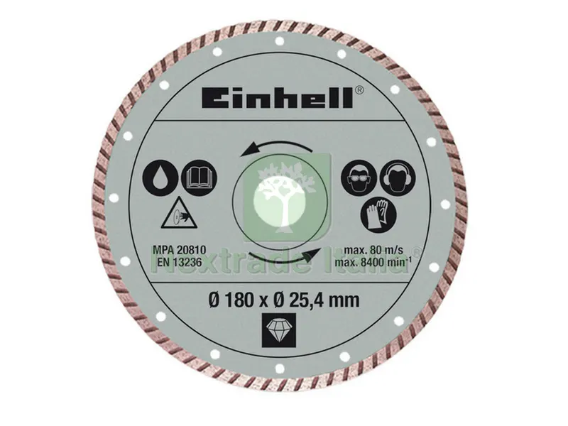 DISCO DIAMANTATO PER TAGLIAPIASTRELLE mm. 180x25,4x2,2 — Punte, frese e dischi — rif. FERX.VIT38826 DISCO DIAMANTATO PER TAGLIAPIASTRELLE mm. 180x25,4x2,2 — Punte, frese e dischi — rif. FERX.VIT38826