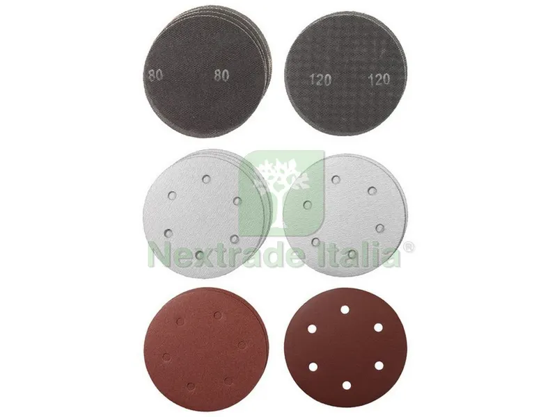 SET DISCHI ABRASIVI 15 PEZZI assortiti — Abrasivi e mole — rif. FERX.VIT49275