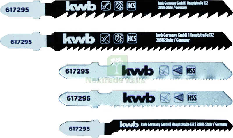 6CF LAMA PER SEGHETTO ALTERNATIVO 5 PZ. Legno, metallo, pvc — Punte, frese e dischi — rif. FERX.VIT57858 6CF LAMA PER SEGHETTO ALTERNATIVO 5 PZ. Legno, metallo, pvc — Punte, frese e dischi — rif. FERX.VIT57858