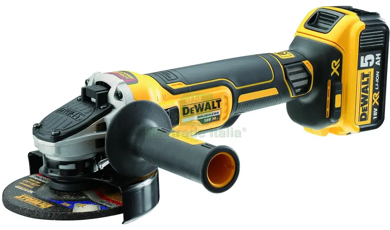 DeWalt SMERIGLIATRICE ANGOLARE BRUSHLESS 18V DCG405P2-QW 125mm,2 batterie 5,0 Ah,valigetta Tstak — Smerigliatrici e seghe — rif. FERX.VIT59386 DeWalt SMERIGLIATRICE ANGOLARE BRUSHLESS 18V DCG405P2-QW 125mm,2 batterie 5,0 Ah,valigetta Tstak — Smerigliatrici e seghe — rif. FERX.VIT59386