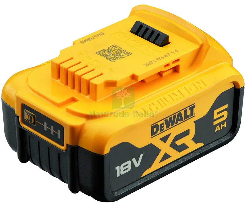 DeWalt BATTERIA XR 18V 5AH DCB184-XJ — Pile e batterie — rif. FERX.VIT59388 DeWalt BATTERIA XR 18V 5AH DCB184-XJ — Pile e batterie — rif. FERX.VIT59388