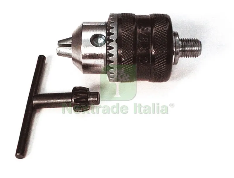 MANDRINO A CREMAGLIERA Attacco 3/8x24 maschio Ø mm. 13 — Punte, frese e dischi — rif. FERX.VIT11124