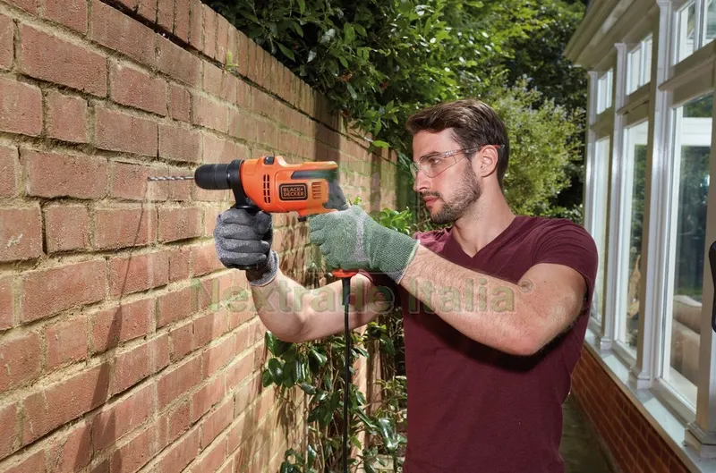 Black+Decker TRAPANO A PERCUSSIONE BEH200-QS 500 W — Trapani e avvitatori — rif. FERX.VIT56244 — foto 2