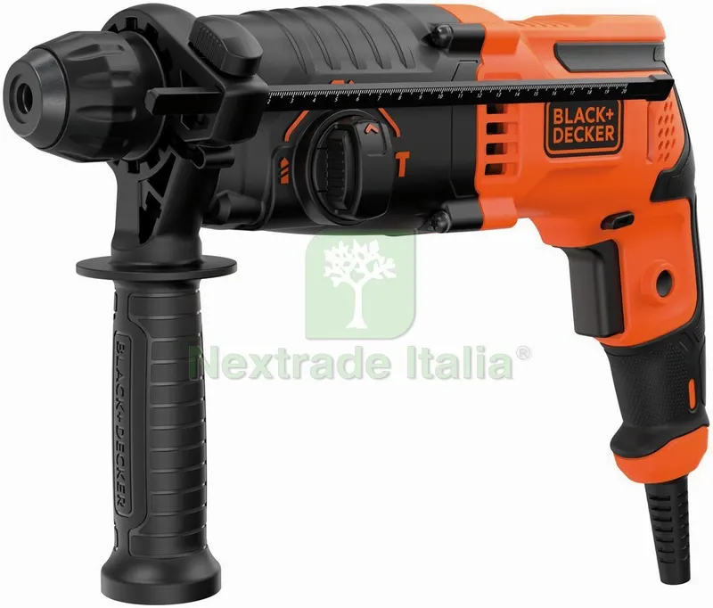 Black+Decker MARTELLO TASSELLATORE SCALPELLATORE BEHS01-QS SDS 650 W — Trapani e avvitatori — rif. FERX.VIT56247 Black+Decker MARTELLO TASSELLATORE SCALPELLATORE BEHS01-QS SDS 650 W — Trapani e avvitatori — rif. FERX.VIT56247