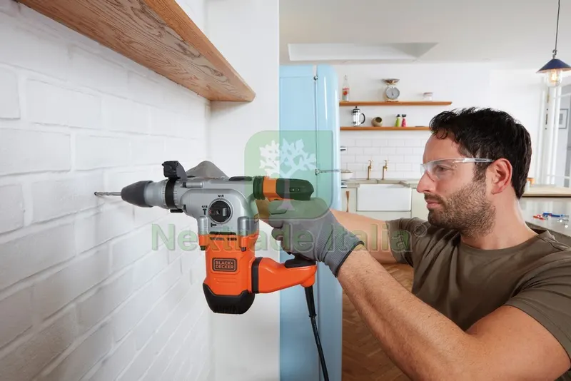 Black+Decker MARTELLO DEMOLITORE SCALPELLATORE BEHS03K-QS SDS 1.250 W — Martelli e mazze — rif. FERX.VIT56248 — foto 3