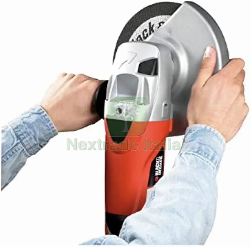 Black+Decker Smerigliatrice Angolare KG2000-QS 230 mm. 2.000 W — Smerigliatrici e seghe — rif. FERX.VIT56262 — foto 2 Black+Decker Smerigliatrice Angolare KG2000-QS 230 mm. 2.000 W — Smerigliatrici e seghe — rif. FERX.VIT56262 — foto 2