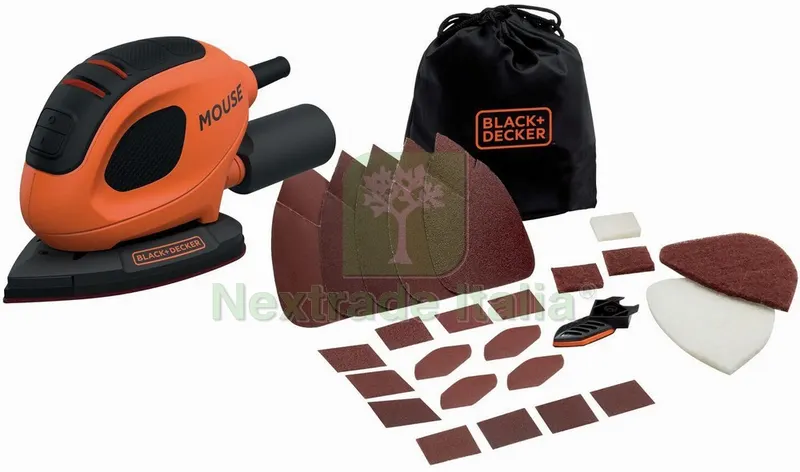 Black+Decker LEVIGATRICE MOUSE MULTIUSO BEW230BC-QS 55 W — Smerigliatrici e seghe — rif. FERX.VIT56255 — foto 2 Black+Decker LEVIGATRICE MOUSE MULTIUSO BEW230BC-QS 55 W — Smerigliatrici e seghe — rif. FERX.VIT56255 — foto 2
