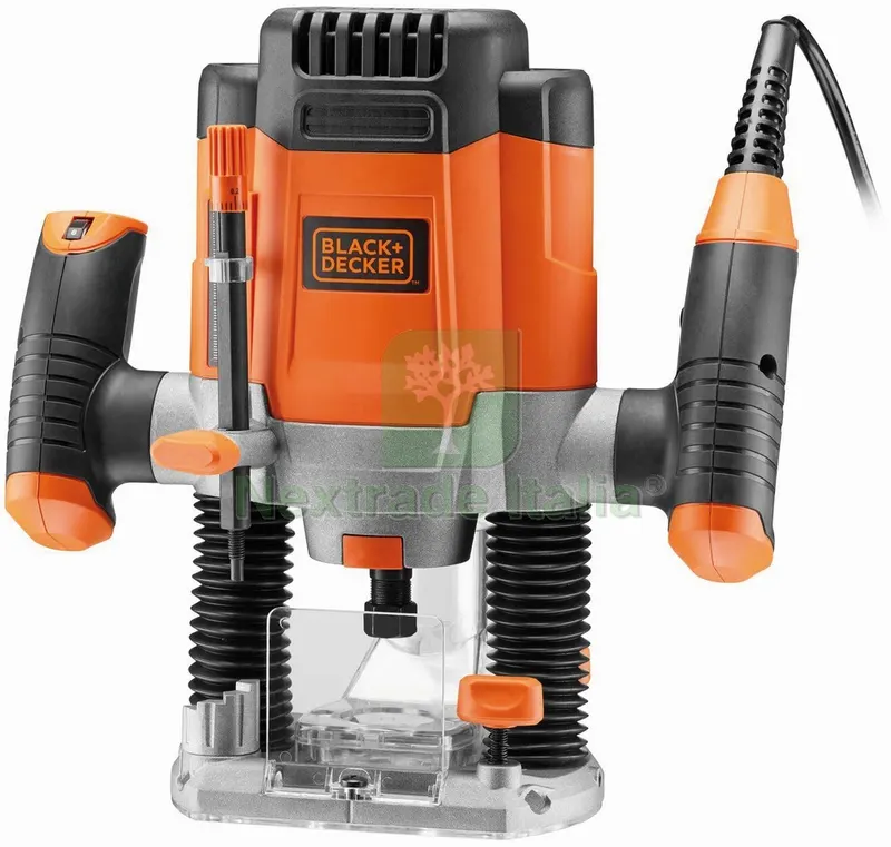 Black+Decker FRESATRICE VERTICALE KW1200E-QS 1.200 W — Smerigliatrici e seghe — rif. FERX.VIT56260 Black+Decker FRESATRICE VERTICALE KW1200E-QS 1.200 W — Smerigliatrici e seghe — rif. FERX.VIT56260