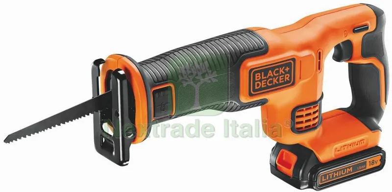 Black+Decker SEGA UNIVERSALE A BATTERIA BDCR18-QW 18V 1 batteria 1,5 Ah — Scarichi e sifoni — rif. FERX.VIT56240 Black+Decker SEGA UNIVERSALE A BATTERIA BDCR18-QW 18V 1 batteria 1,5 Ah — Scarichi e sifoni — rif. FERX.VIT56240