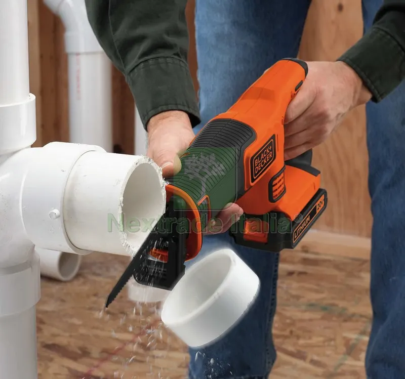Black+Decker SEGA UNIVERSALE A BATTERIA BDCR18-QW 18V 1 batteria 1,5 Ah — Scarichi e sifoni — rif. FERX.VIT56240 — foto 2 Black+Decker SEGA UNIVERSALE A BATTERIA BDCR18-QW 18V 1 batteria 1,5 Ah — Scarichi e sifoni — rif. FERX.VIT56240 — foto 2