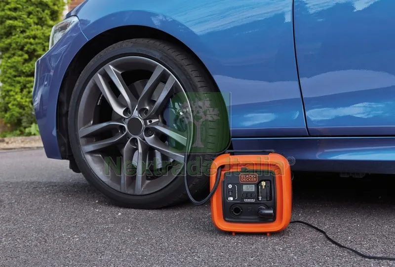 Black+Decker COMPRESSORE PORTATILE ASI400-XJ 12V senza serbatoio — Trapani e avvitatori — rif. FERX.VIT56265 — foto 2