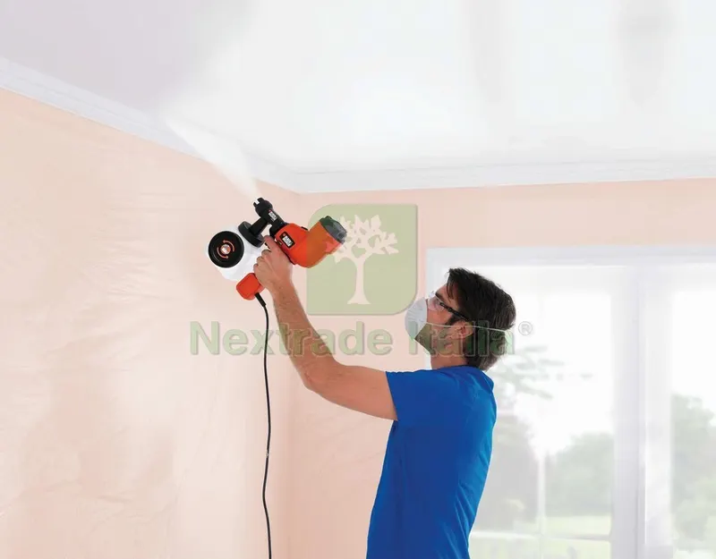 Black+Decker SPRUZZATORE A SPRUZZO HVLP200C-IT 400 W — Spatole e attrezzi per stesura — rif. FERX.VIT56266 — foto 3 Black+Decker SPRUZZATORE A SPRUZZO HVLP200C-IT 400 W — Spatole e attrezzi per stesura — rif. FERX.VIT56266 — foto 3