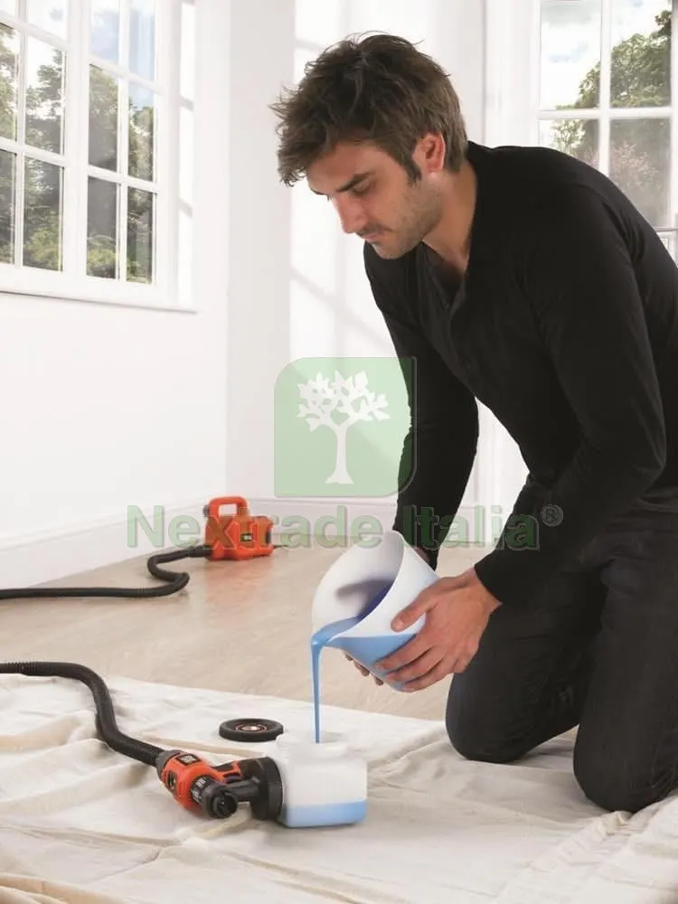 Black+Decker SPRUZZATORE A SPRUZZO HVLP400C-IT 450 W base da terra — Spatole e attrezzi per stesura — rif. FERX.VIT56267 — foto 3 Black+Decker SPRUZZATORE A SPRUZZO HVLP400C-IT 450 W base da terra — Spatole e attrezzi per stesura — rif. FERX.VIT56267 — foto 3