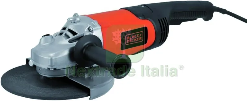 Black+Decker SMERIGLIATRICE ANGOLARE BDGL2223-QS 230 mm. 2.200 W — Smerigliatrici e seghe — rif. FERX.VIT60006 Black+Decker SMERIGLIATRICE ANGOLARE BDGL2223-QS 230 mm. 2.200 W — Smerigliatrici e seghe — rif. FERX.VIT60006
