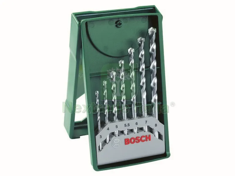 SET PUNTE PER MURO X-7 7 pezzi — Punte, frese e dischi — rif. FERX.VIT41973 SET PUNTE PER MURO X-7 7 pezzi — Punte, frese e dischi — rif. FERX.VIT41973