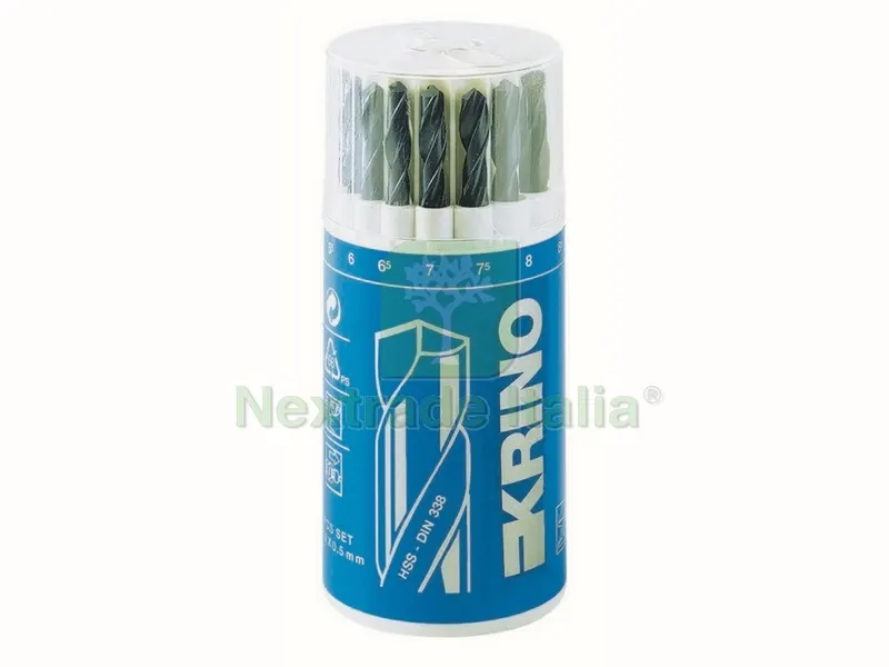 ASSORTIMENTO PUNTE PER METALLO HSS PZ. 19 — Punte, frese e dischi — rif. FERX.VIT2755