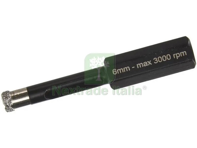 PUNTA FRESA DIAMANTATA PER GRES PORCELLANATO KERAMASTER Ø mm. 12 — Punte, frese e dischi — rif. FERX.VIT54276 PUNTA FRESA DIAMANTATA PER GRES PORCELLANATO KERAMASTER Ø mm. 12 — Punte, frese e dischi — rif. FERX.VIT54276