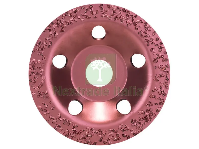 DISCO A TAZZA Ø mm. 115 grana Grossa — Punte, frese e dischi — rif. FERX.VIT41155