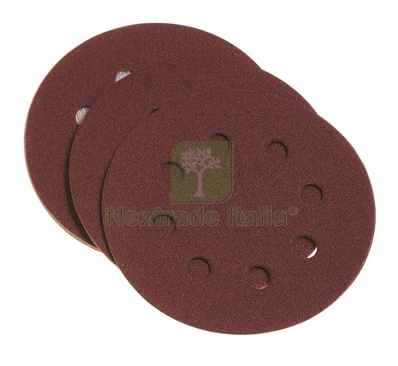 SET DISCHI ABRASIVI CON VELCROSOSO 10 PZ. Art.349.75 Ø mm.125-grana 80 — Adesivi e sigillanti — rif. FERX.VIT15789 SET DISCHI ABRASIVI CON VELCROSOSO 10 PZ. Art.349.75 Ø mm.125-grana 80 — Adesivi e sigillanti — rif. FERX.VIT15789