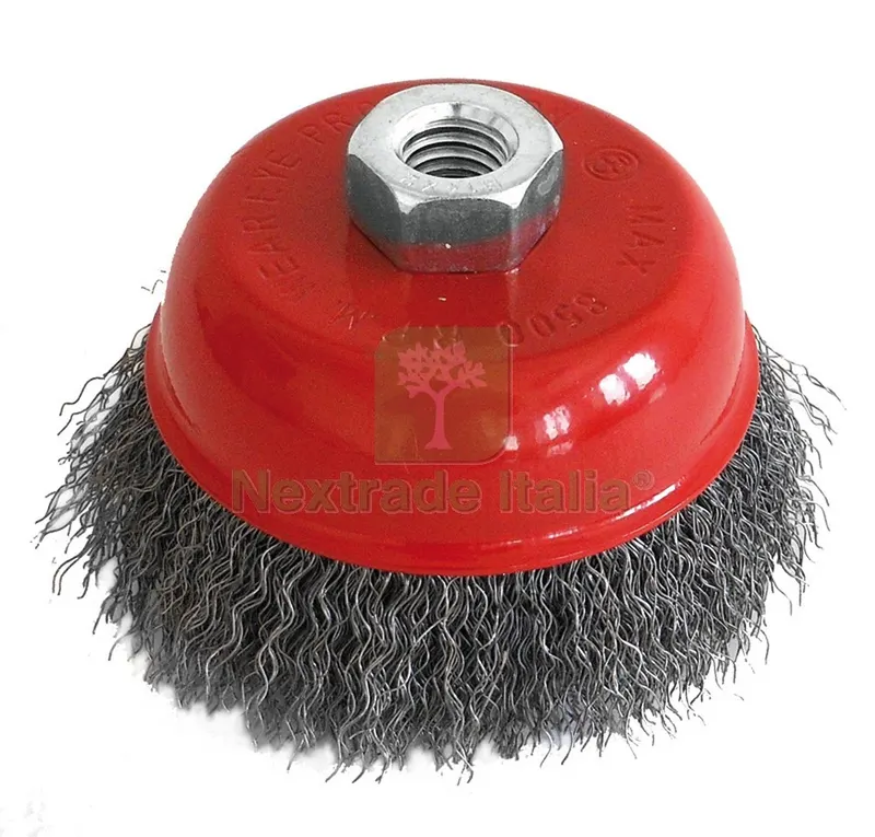 SPAZZOLA A TAZZA attacco M14 Ø mm. 125 — Punte, frese e dischi — rif. FERX.VIT33414