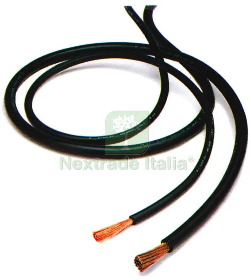50MT Cavo Elettrico in Rame per Saldatura rotoli mtl. 50 mmq. 35 MT 50 — Cavi e fili — rif. FERX.VIT15720 50MT Cavo Elettrico in Rame per Saldatura rotoli mtl. 50 mmq. 35 MT 50 — Cavi e fili — rif. FERX.VIT15720